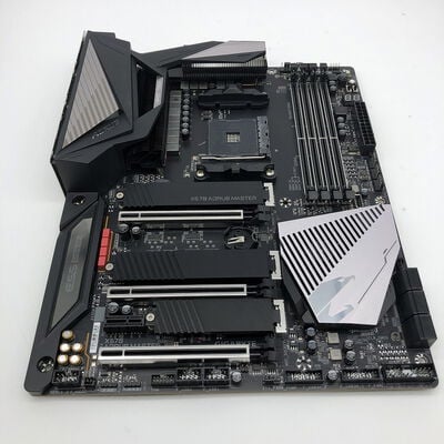【宇都宮鶴田店】中古  GIGABYTE X570 AORUS MASTER (X570 AM4 ATX DDR4) 140043 