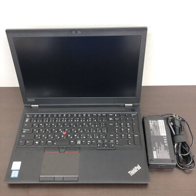 【長野稲里店】中古  Lenovo ThinkPad P52　20MAS12700 (Core i7 8750H/16GB/SSD512GB/-/NVIDIA Quadro P1000 4GB/15.6ｲﾝﾁ/1920x1080/Wi-Fi/WEBCAM/W11H64) 176658 