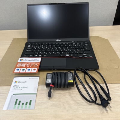【静岡東瀬名店】中古  FUJITSU LIFEBOOK U6312/K (INTEL Core i5 1245U /16GB/SSD256GB/-/オンボード/13.3/1920x1080/Wi-Fi/WEBCAM/W11H64/MicrosoftOffice H&B 2024付) 181332 