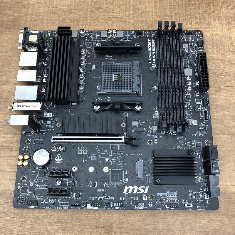 中古動作品　MSI B550M PRO-VDH MSI ‎B550M PRO-VDH WIFI Socket AM4 AMD Motherboard for sale
