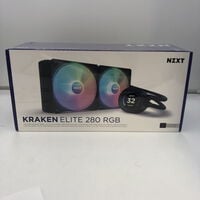 中古  NZXT RL-KR28E-B1(KRAKEN Elite RGB 280 BK 水) 5200001089 