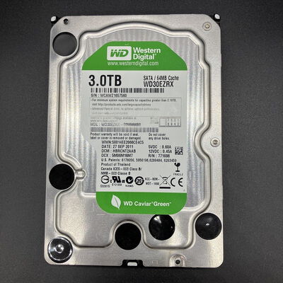 【大須店】中古  WESTERN DIGITAL WD30EZRX [3TB SATA600] 3120022718 