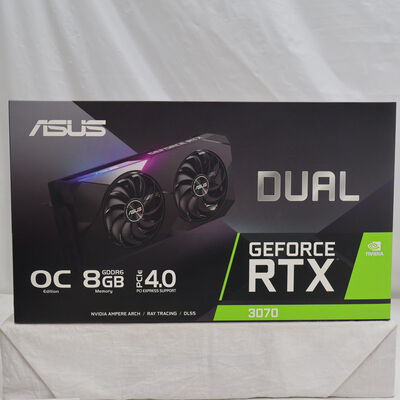 【通販センター】中古  ASUS DUAL-RTX3070-O8G (RTX3070 8G) 143895 