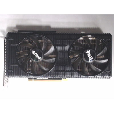 【前橋ｲﾝﾀｰｱｶﾏﾙ店】中古  Palit RTX3060Ti Dual OC NE6306TS19P2-190AD (RTX3060Ti 8GB) 144196 