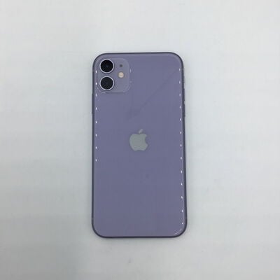 【白山FM松任店】中古  【SIMロック解除済み】【docomo】 Apple iPhone11 128GB (パープル) MHDM3J/A 新パッケージ版 155695 