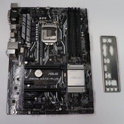 【札幌店】中古  ASUS H270-PLUS/C/SI (H270 1151 DDR4 ATX) 133255 