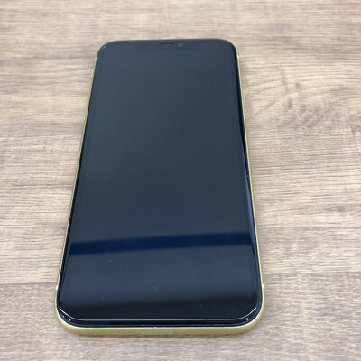 【宇都宮鶴田店】中古  【SIMロック解除済み】【au】 Apple iPhone11 64GB (イエロー) MWLW2J/A 155391 