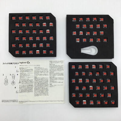【白山FM松任店】中古   Logicool G PRO X用 スイッチキット GX Linear GX-LN 4950001253 