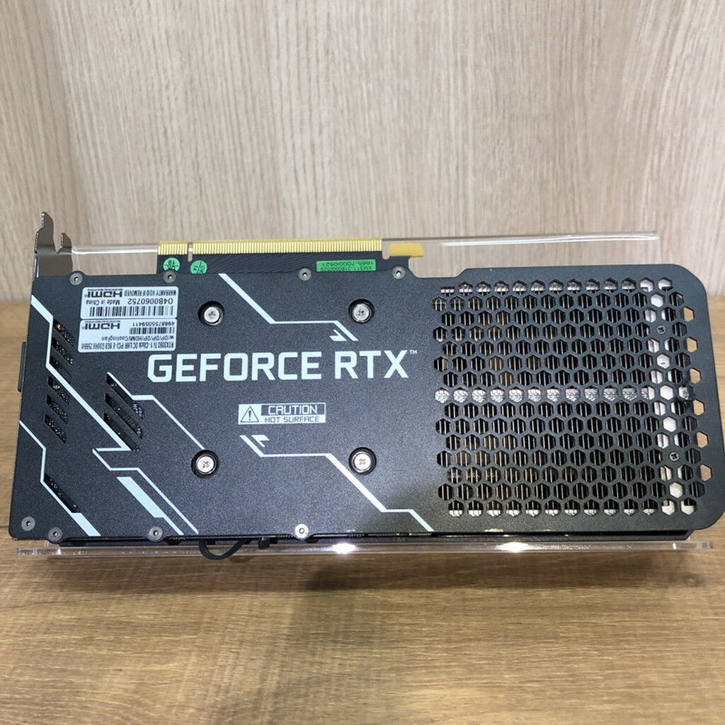 中古 【LHR版】玄人志向 GG-RTX3060Ti-E8GB/DF/LHR (RTX3060Ti