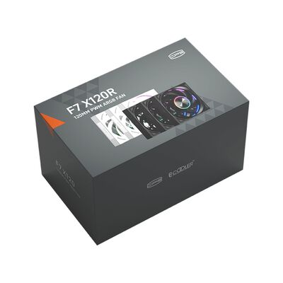 CPS  F7X120R-ARGB-BK3IN1 (3個パック ブラック リバースバージョン) 