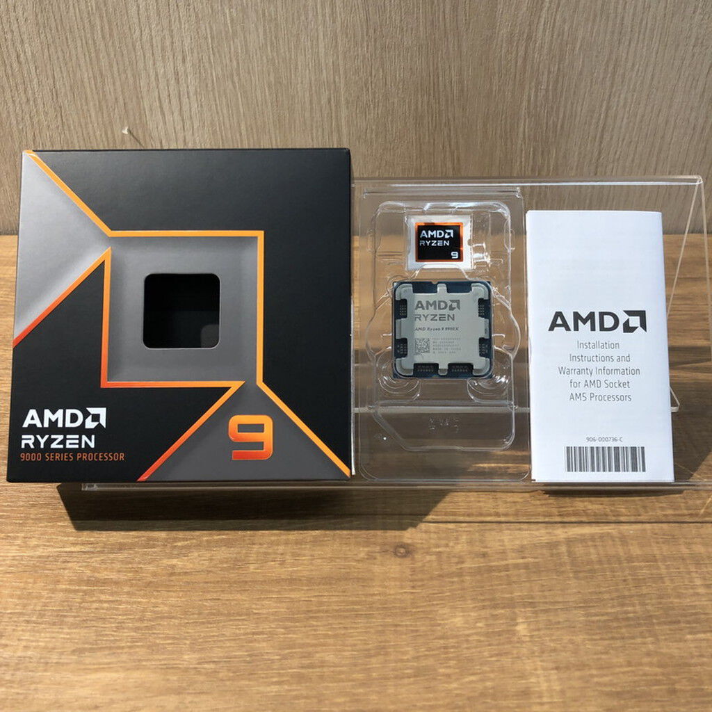 中古 AMD Ryzen 9 9900X (AM5/4.4GHz/76M/C12/T24/120W) 169025