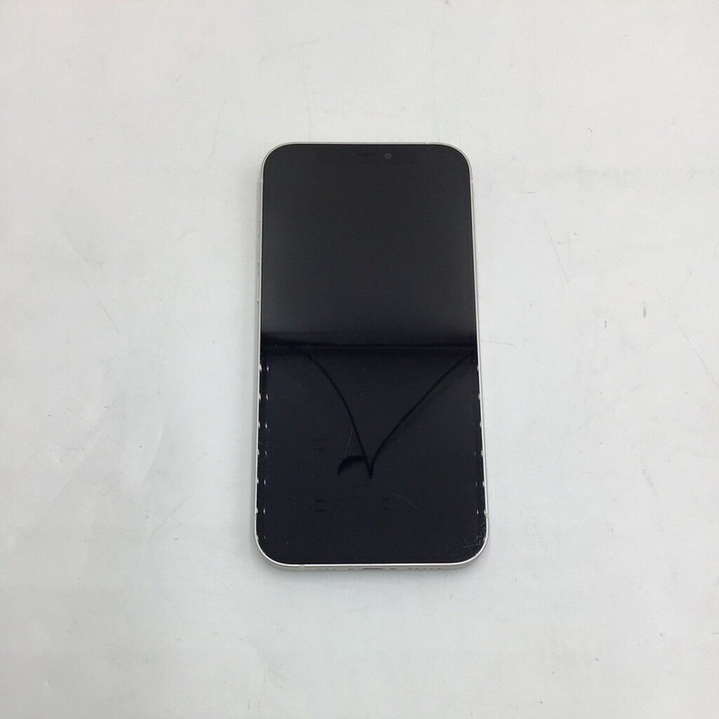 中古 Apple iPhone12 6.1インチ 64GB (ホワイト) 国内版SIMロック