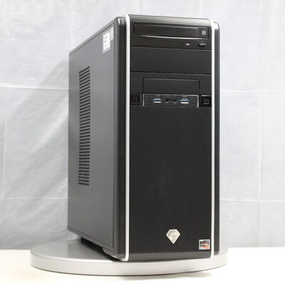 中古  TSUKUMO G-GEAR GA5A-D210T/CP2(AMD Ryzen 5 3600/16GB/SSD256GB/DVDマルチ/NVIDIA GeForce GTX 1650 4GB/W11H64 MAR) 