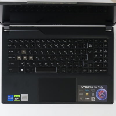 【通販センター】中古  MSI Cyborg 15 A13V Cyborg-15-A13VFK-4125JP(Intel Core i7 13620H/16GB DDR5 (PC5)/SSD1TB/なし/NVIDIA GeForce RTX 4060 8GB Laptop GPU/15.6/1920x1080/Wi-Fi/W11H64 MAR) 194453 
