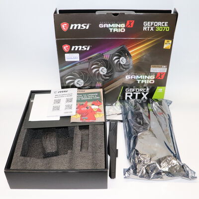 【札幌店】中古  MSI GeForce RTX 3070 GAMING X TRIO (RTX3070 8G) 143901 