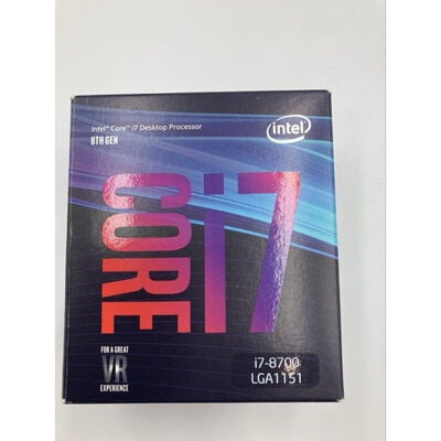 【座間相武台】中古  INTEL Core i7 8700 (1151/3.20GHz/12M/C6/T12) 136198 