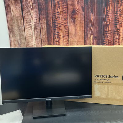 【富士青葉店】中古  Viewsonic VA3208-4K-MHD (31.5"W 2H1DP VA 4K HDR) 5070001616 