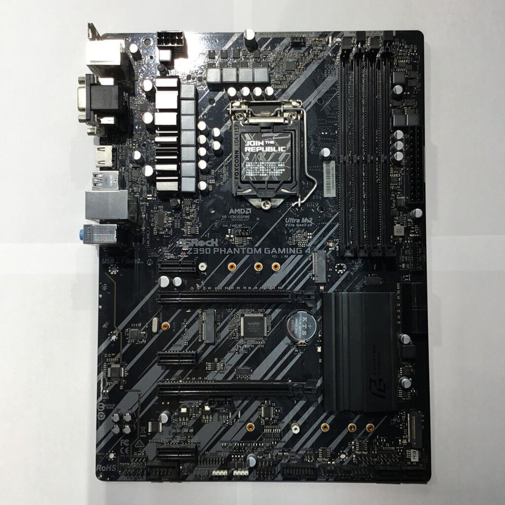 中古 ASRock Z390 Phantom Gaming 4 (Z390 1151 ATX DDR4) 138883