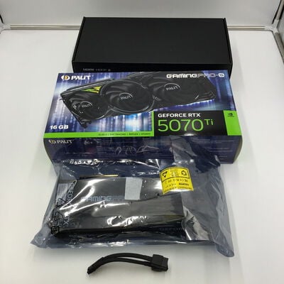 【白山FM松任店】中古  Palit NE7507T019T2-GB2031U(RTX5070Ti 16GB GamingPro-S) 188931 