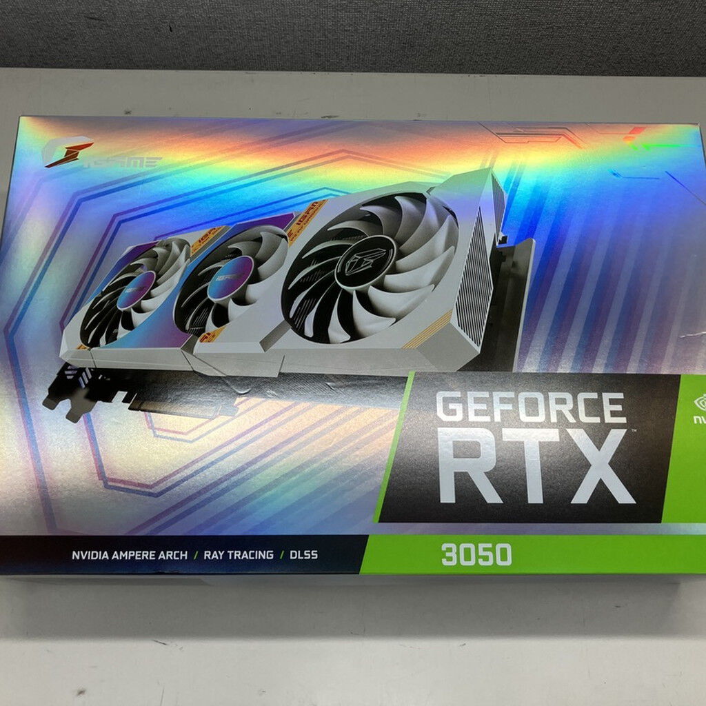 iGame RTX 3050 Ultra W OC 8G中古動作品 中古 Colorful iGame RTX 3050 Ultra W OC 8G 3330003183 ｜ パソコン