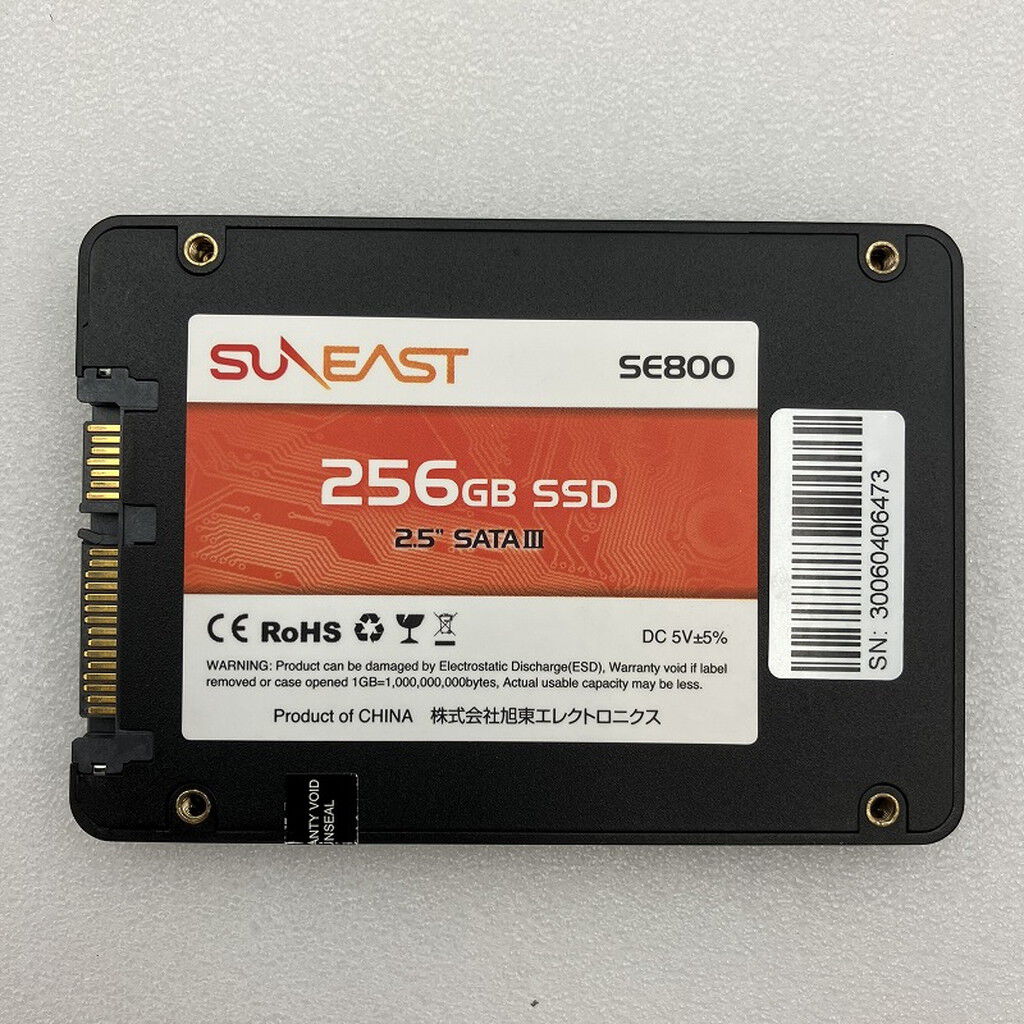 中古 SUNEAST SE800 2.5インチ SSD 256GB SATA 3480036849 （316646