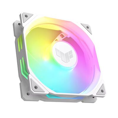 ASUS  TUF Gaming TR120 ARGB Fan - Triple Pack ホワイト (TUF GAMING TR120 FAN ARGB WHITE 3IN1) 