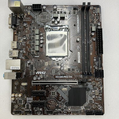 【新潟店】中古  MSI H310M PRO-VH (H310 1151 mATX DDR4) 137032 