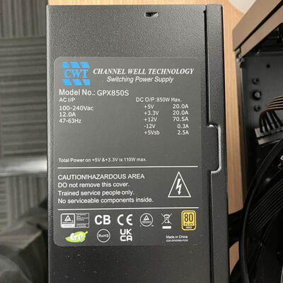 【なんば店】中古  STORM オリジナルパソコン (13700F/32GB/SSD1TB/RTX4070/W11H) 3280021041 