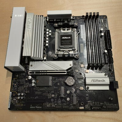 【鹿児島店】中古  ASRock B650M Pro X3D WiFi (B650 AM5 mATX DDR5) 4700000737 