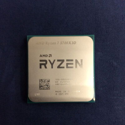 【川崎店】中古  AMD Ryzen 7 5700X3D (AM4/3.0/100M/C8/T16/105W) 169617 