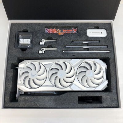 【徳島住吉店】中古  PowerColor RX9070XT 16G-E/OC/WHITE (RX9070XT 16GB) 188992 