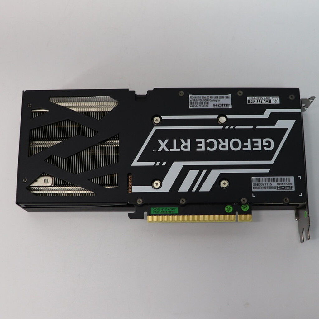 中古 Galax GeForce RTX 4060 Ti 1-Click OC 8GB 3210014972