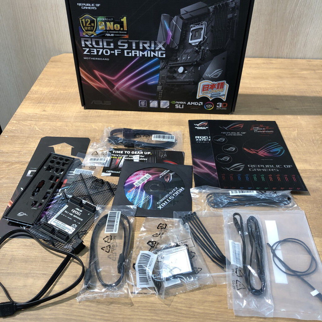 中古 ASUS ROG STRIX Z370-F GAMING (Z370 1151 ATX DDR4) 136224