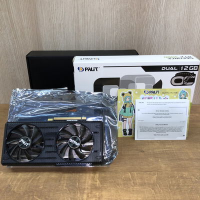 【姫路店】中古  Palit NE63060T19K9-190AD (RTX3060 12GB) 144782 