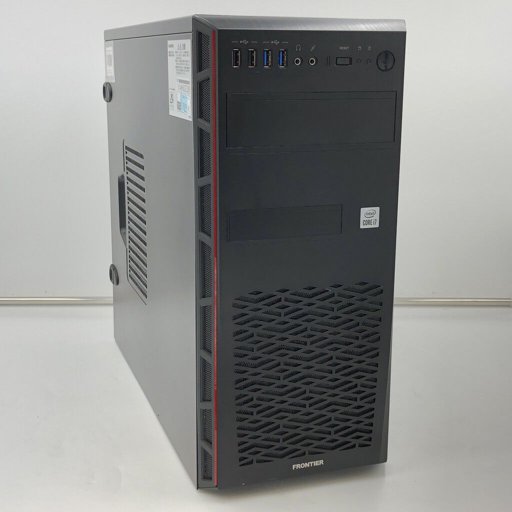 中古 FRONTIER ゲーミングPC(i7 10700/16GB/SSD1TB/HDD2TB/RTX3070