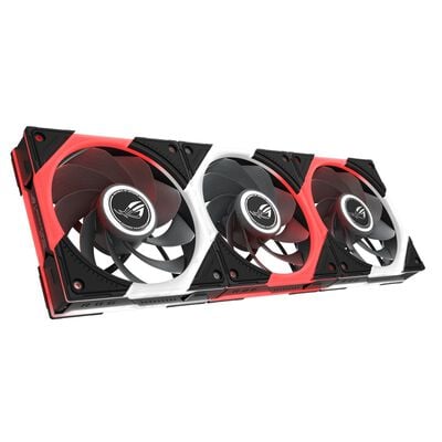 ASUS  ROG EURUX GR120 FAN ARGB REVERSE BLACK 3IN1 (120mm ブラック リバースファン 3個パック) 