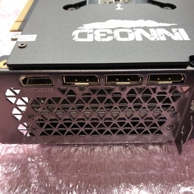 【宮崎恒久店】中古  INNO3D N306T2-08D6-119032DH (RTX3060Ti 8GB)_ 185857 