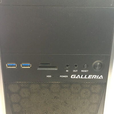 【博多店】中古  THIRDWAVE GALLERIA (Intel Core i7 8700 3.20GHz/16GB/SSD1TB/なし/NVIDIA GeForce RTX2080/W11H64 MAR) 1000804258 185111 