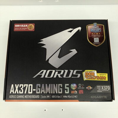 【徳島住吉店】中古  GIGABYTE GA-AX370-Gaming 5 (X370 AM4 ATX DDR4) 133619 