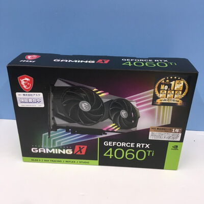 【博多店】中古  MSI GeForce RTX4060Ti GAMING X 16G 3310006758 