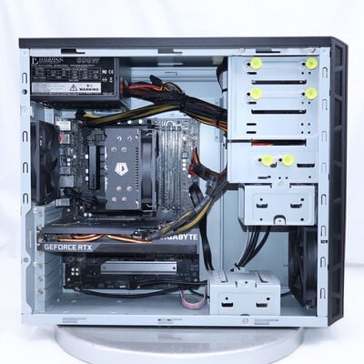 【通販センター】中古  インバースネット FRONTIER(Intel Core i5 12400F/16GB DDR4 (PC4)/SSD500GB/なし/NVIDIA GeForce RTX 3060 12GB/W11H64 MAR) 204753 