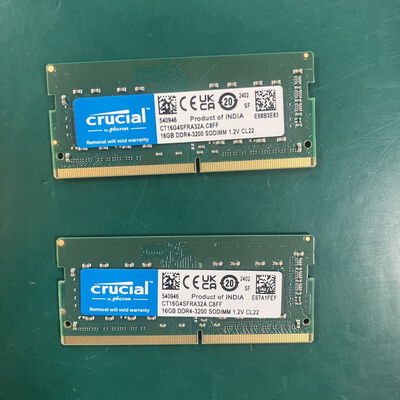 【大宮店】中古  Crucial CT16G4SFRA32A.C8FF 1250007707 