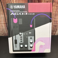 中古  YAMAHA AG03MK2 B (ミキシングコンソール ブラック) 5070001794 