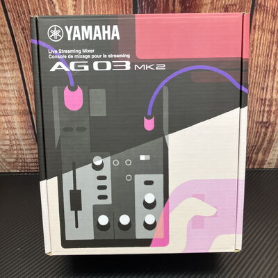 【富士青葉店】中古  YAMAHA AG03MK2 B (ミキシングコンソール ブラック) 5070001794 