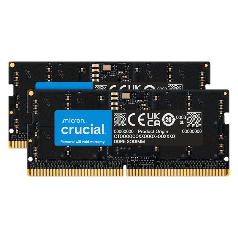 Crucial CT2K8G56C46S5 (SODIMM DDR5 PC5-44800 8GB 2枚組