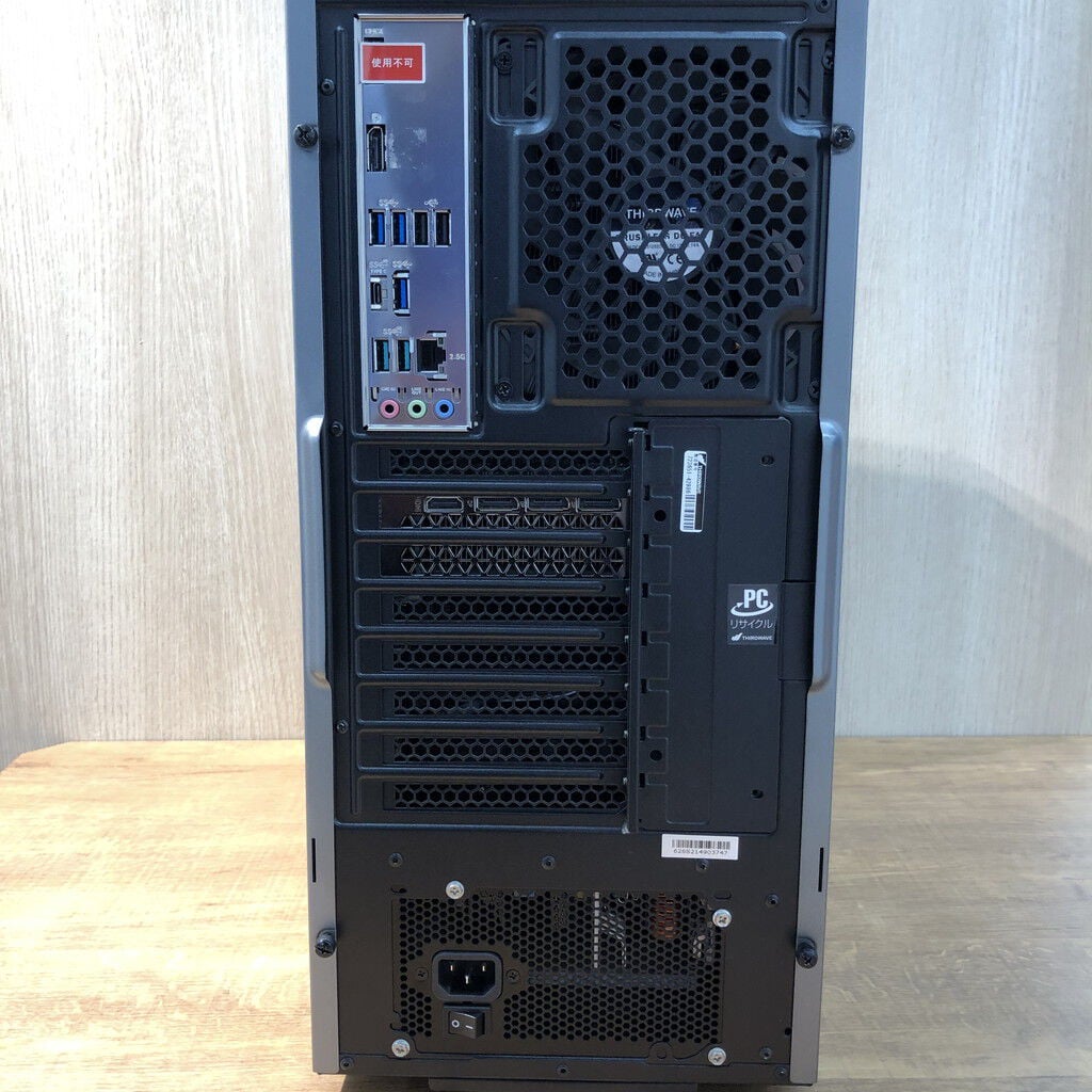 中古 THIRDWAVE GALLERIA XA7C-R36T(i7 12700/16GB/SSD1TB/RTX3060Ti