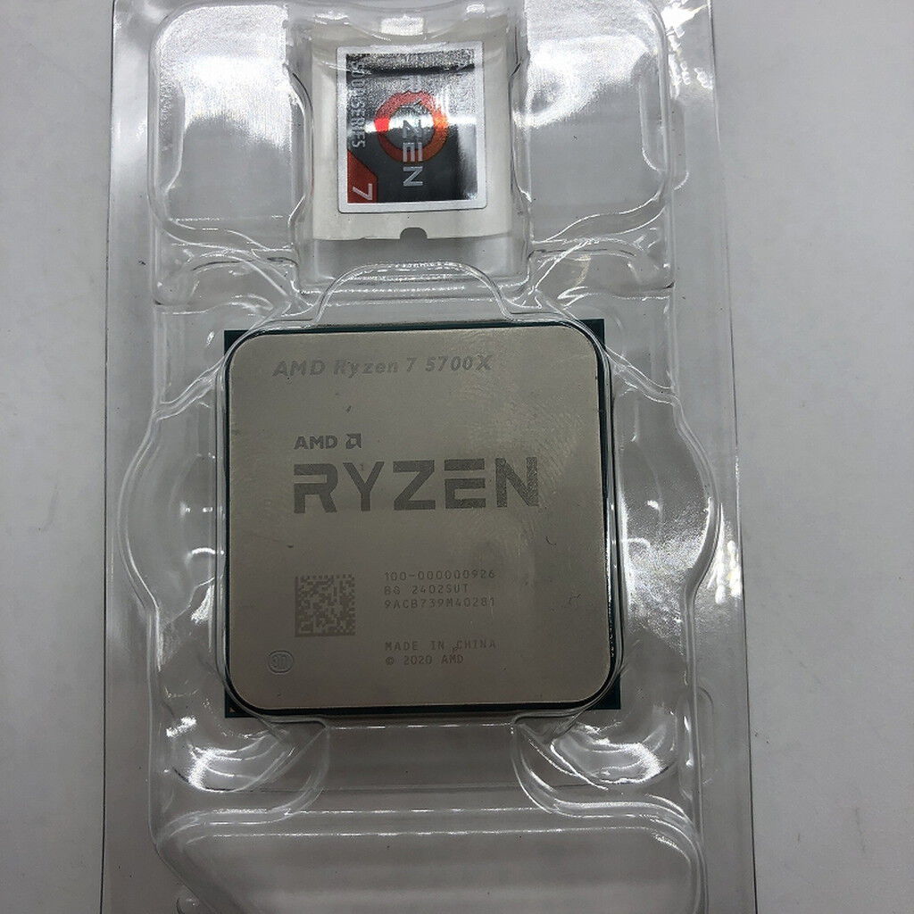 中古 AMD Ryzen 7 5700X (AM4/3.4GHz/36M/C8/T16/65W) 150182 （379215