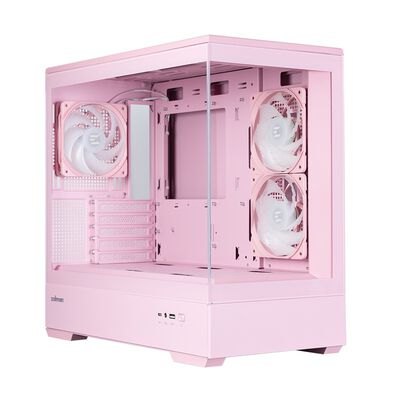 ZALMAN  P30 PINK V2 (MicroATX ガラス ピンク) 