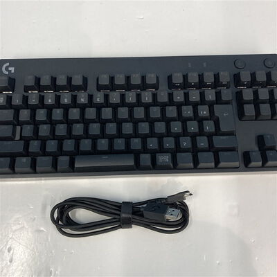 【博多店】中古  Logicool G-PKB-002CK (有線 ｹﾞｰﾐﾝｸﾞｷｰﾎﾞｰﾄﾞ) 158801 