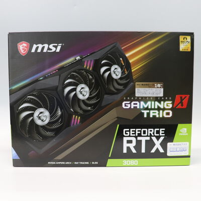 【札幌店】中古  MSI GeForce RTX 3080 GAMING X TRIO 10G (RTX3080 10G) 143511 